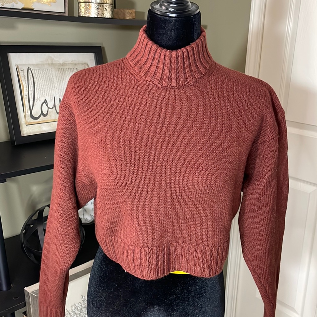 Wilfred Crop Turtleneck Sweater